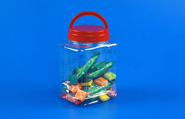 Empty Airtight Tea Coffee Sugar Canisters 40℃ Resistance With PP Screw Lid 1150Ml